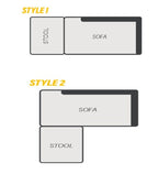 elson sofa set