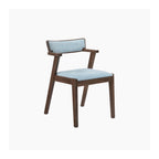 Elvie 4+1 Dining Set In Walnut-Dining Set-Furnituremart.sg