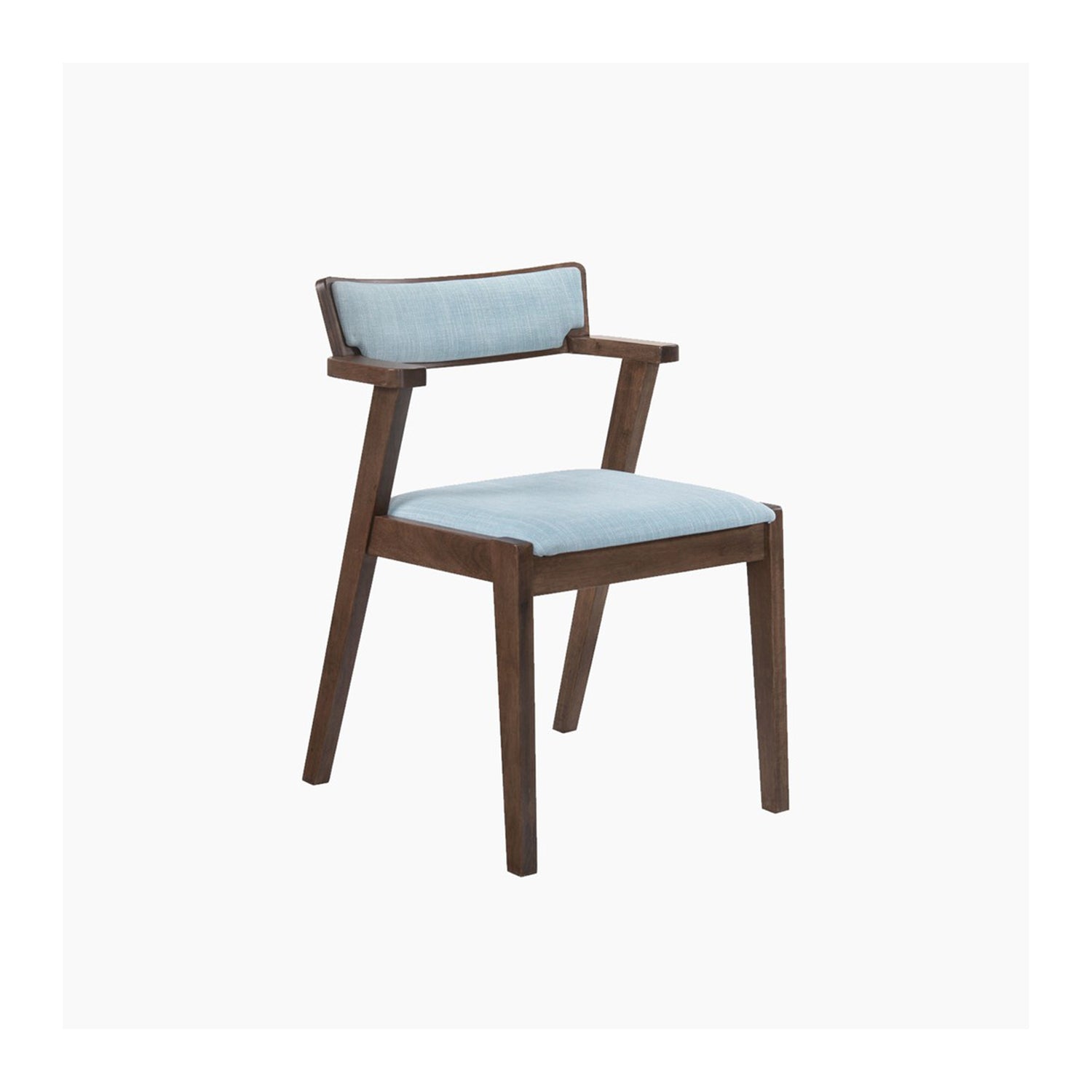 Elvie 4+1 Dining Set In Walnut-Dining Set-Furnituremart.sg