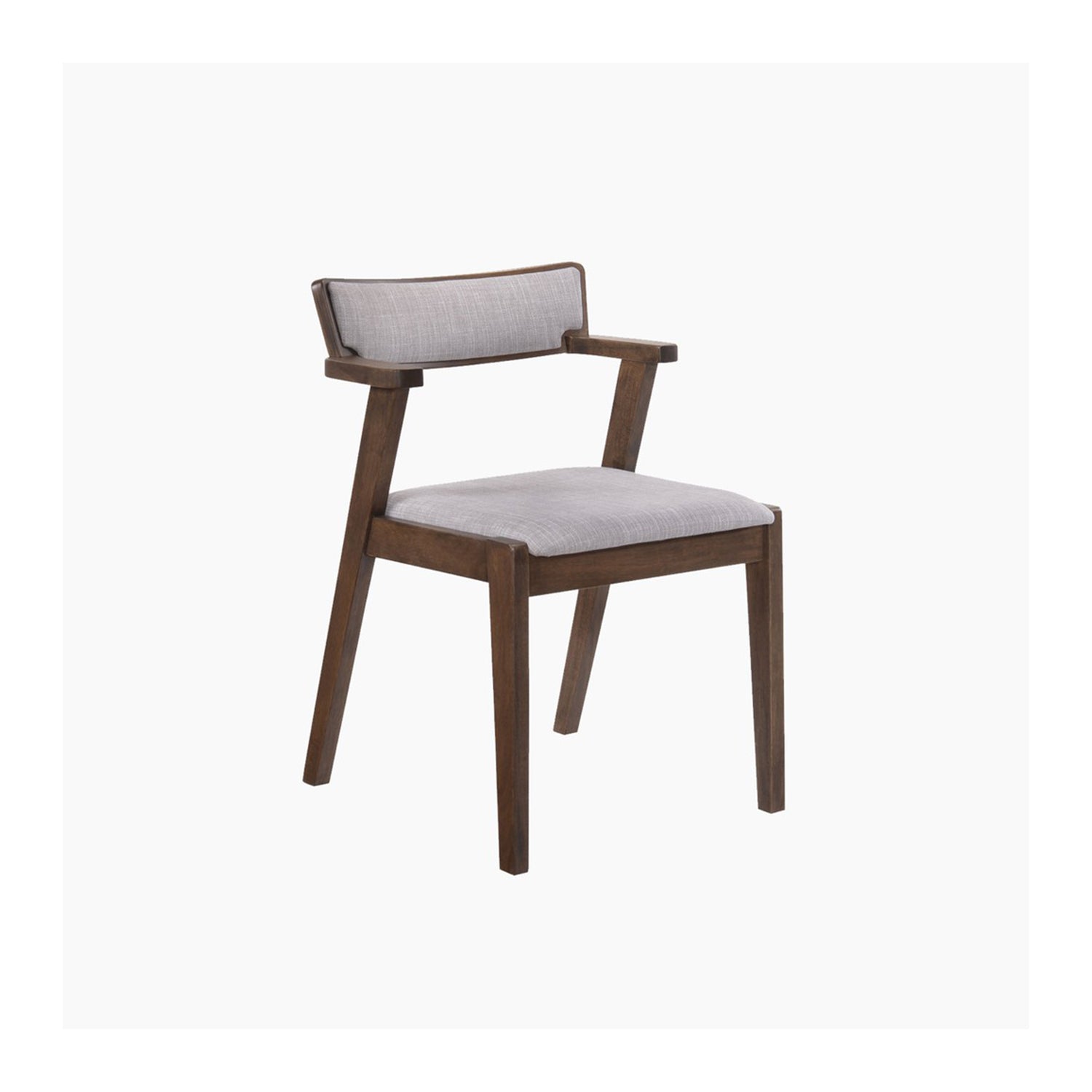 Elvie 4+1 Dining Set In Walnut-Dining Set-Furnituremart.sg
