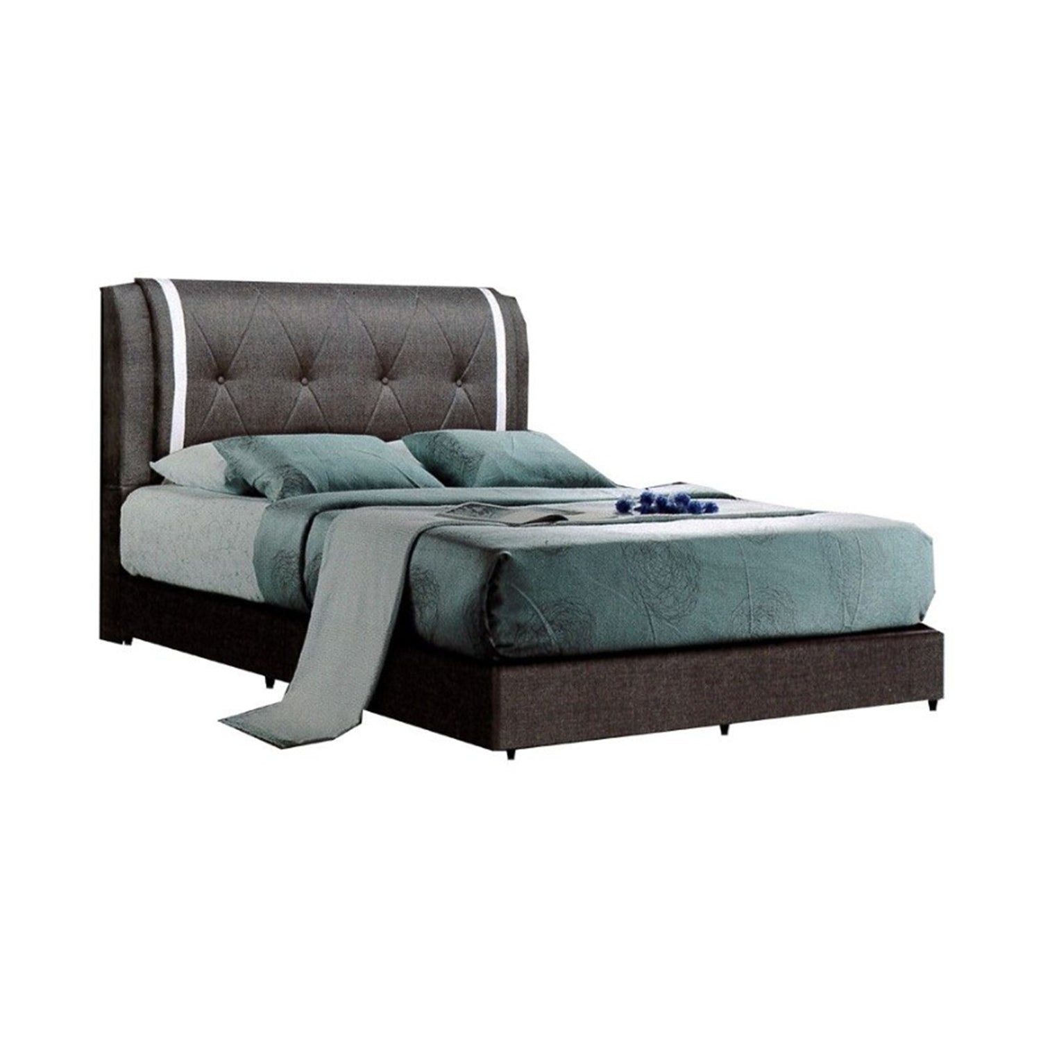 Furnituremart Ember low wooden bed frame