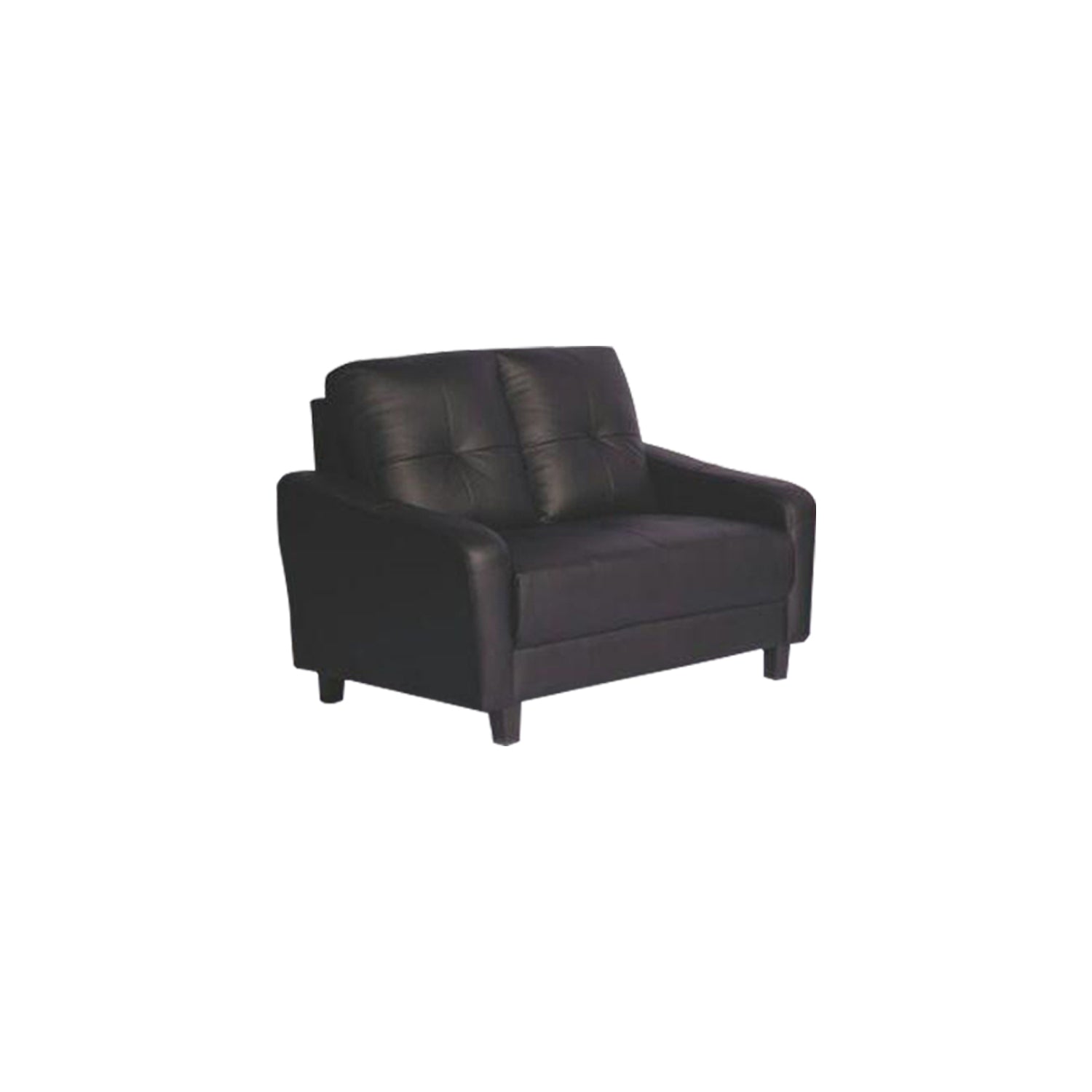 Esther 1/ 2/ 3 Seater Half Genuine Cowhide Leather Sofa in 6 Colours-Recliner Sofa/ Armchair-Furnituremart.sg