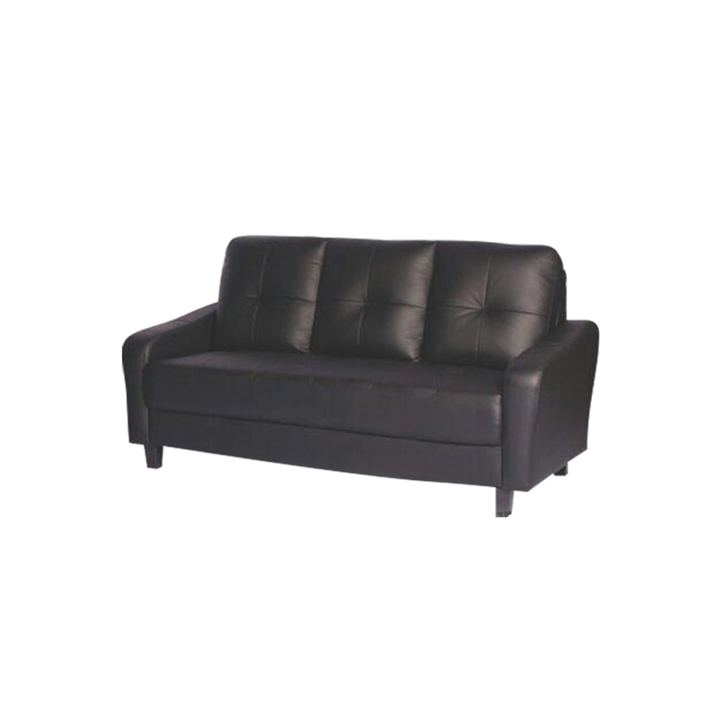 Esther 1/ 2/ 3 Seater Half Genuine Cowhide Leather Sofa in 6 Colours-Recliner Sofa/ Armchair-Furnituremart.sg