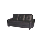 Esther 1/ 2/ 3 Seater Half Genuine Cowhide Leather Sofa in 6 Colours-Recliner Sofa/ Armchair-Furnituremart.sg