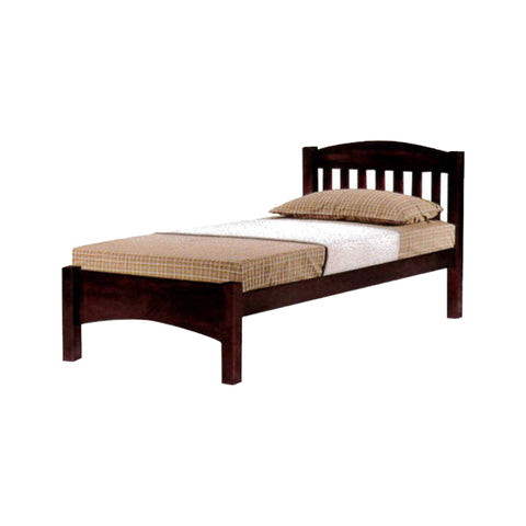 Image of Furnituremart Ezra simple wood bed frame