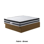Brew Series Faux Leather/ Fabric Storage Divan In Single, Super Single, Queen, and King Size-Bed Frame-Furnituremart.sg