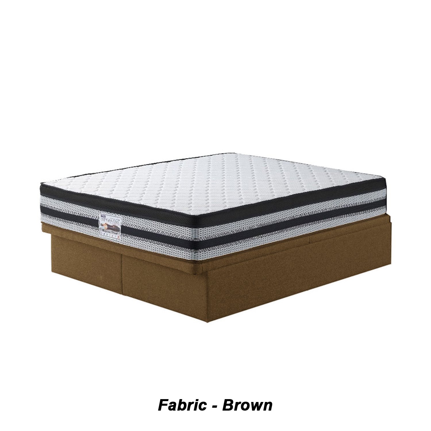 Brew Series Faux Leather/ Fabric Storage Divan In Single, Super Single, Queen, and King Size-Bed Frame-Furnituremart.sg