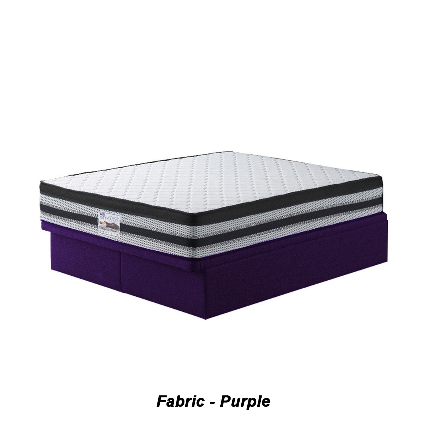 Brew Series Faux Leather/ Fabric Storage Divan In Single, Super Single, Queen, and King Size-Bed Frame-Furnituremart.sg