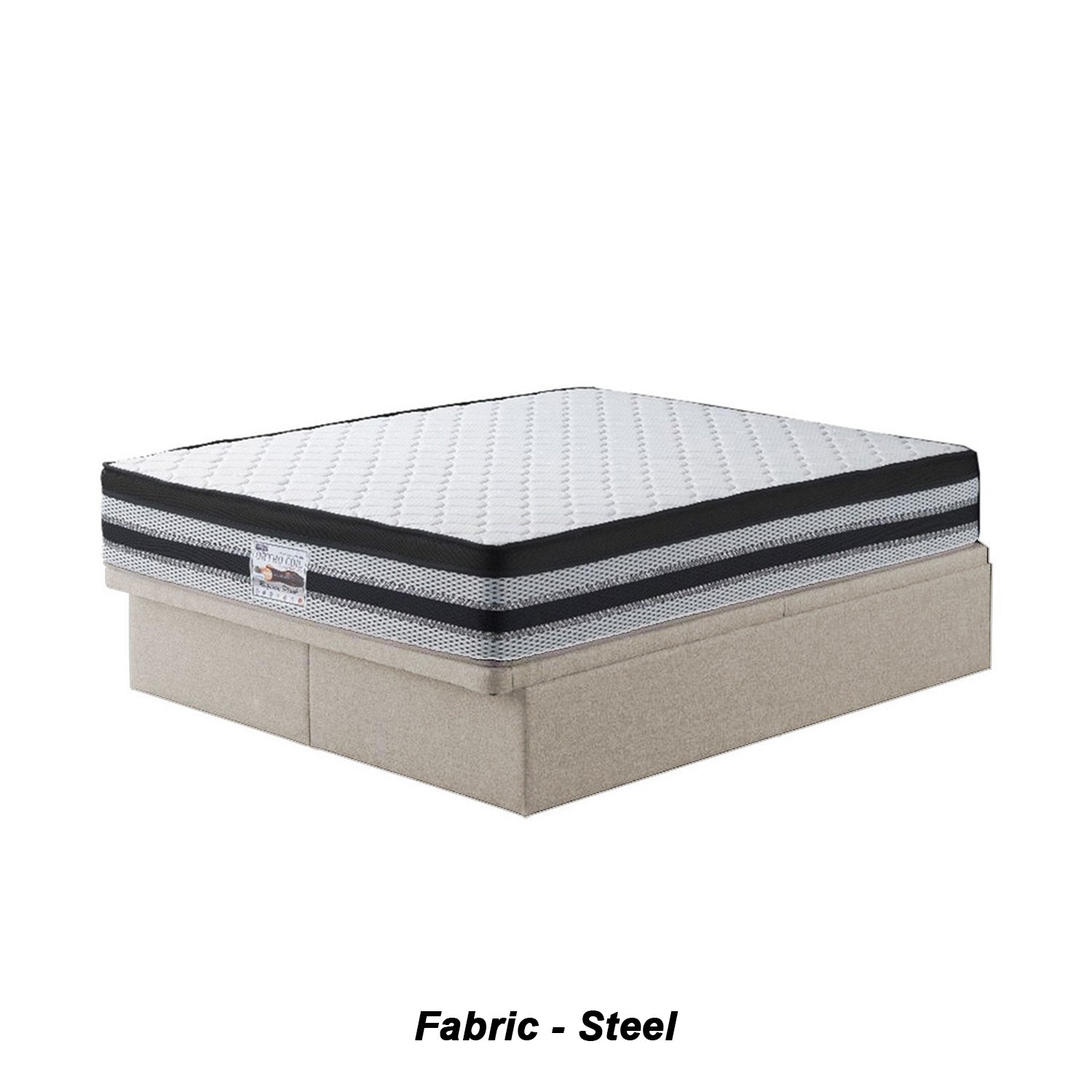 Brew Series Faux Leather/ Fabric Storage Divan In Single, Super Single, Queen, and King Size-Bed Frame-Furnituremart.sg