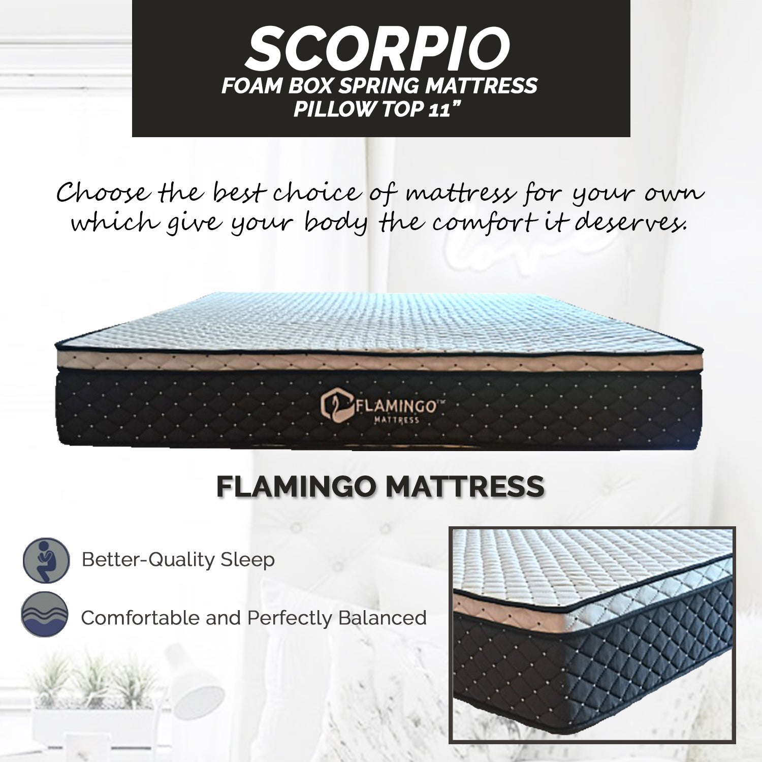 Flamingo Scorpio spring mattress
