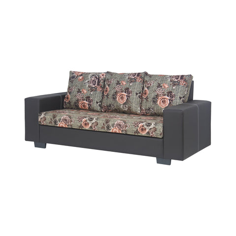 Image of Furnituremart Florida Faux Leather Sofa