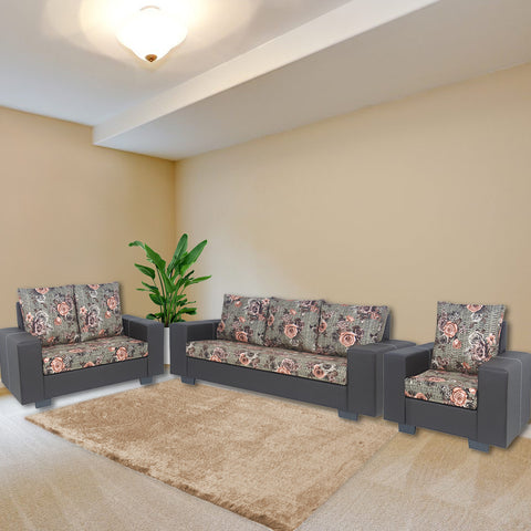 Image of Furnituremart Florida Fabric Sofa Set