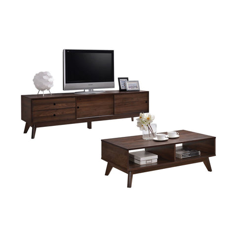 Image of Furnituremart Anwyll tv stand coffee table set