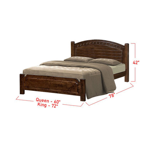 Image of Furnituremart Gianna wood bed