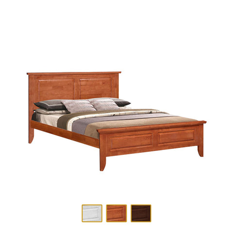 Image of Furnituremart Gilligan wooden bed base