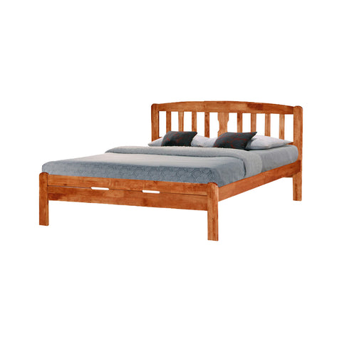Image of Furnituremart Gilly solid wood platform bed