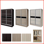Cielo Series 3 2-Door Sliding Door Wardrobe Multicompartment