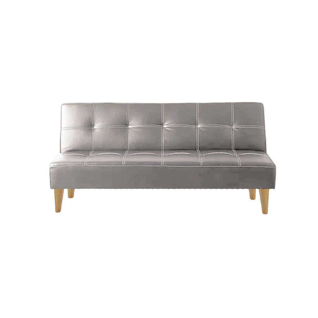 Sofia 6 Feet Leather Sofa Bed In 4 Colours