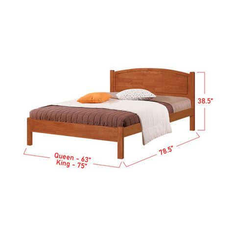 Image of Furnituremart Gio wood bed frame