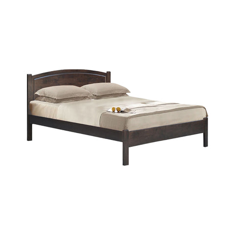 Image of Furnituremart Giuliano wooden bed with storage