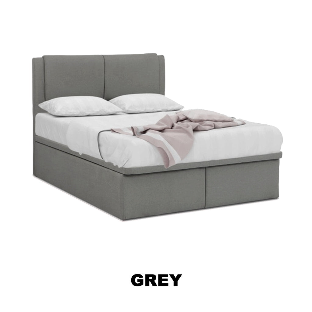 Native Fabric Storage Bed Frame In Single, Super Single, Queen, and King Size