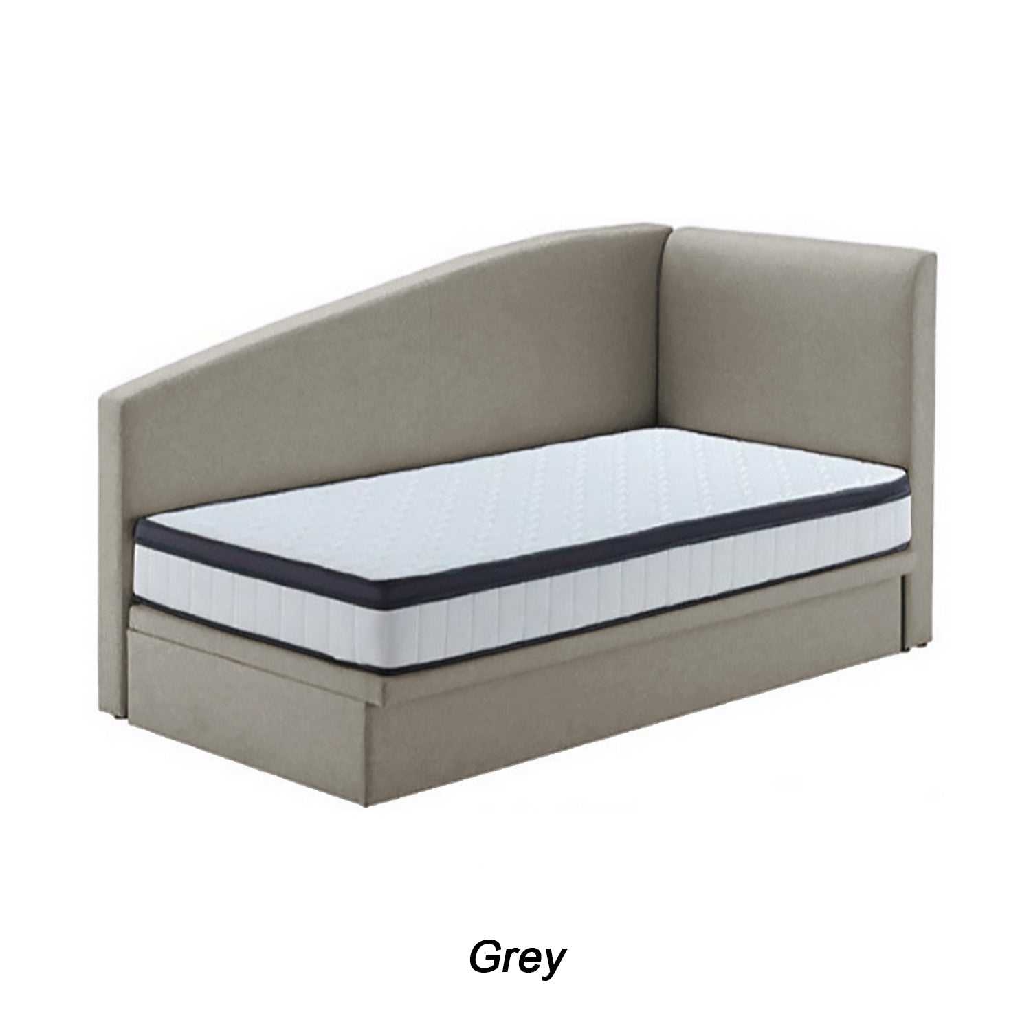 Douuan Fabric Storage Bed Frame With Mattress In Single and Super Single Size-Storage Bed-Furnituremart.sg
