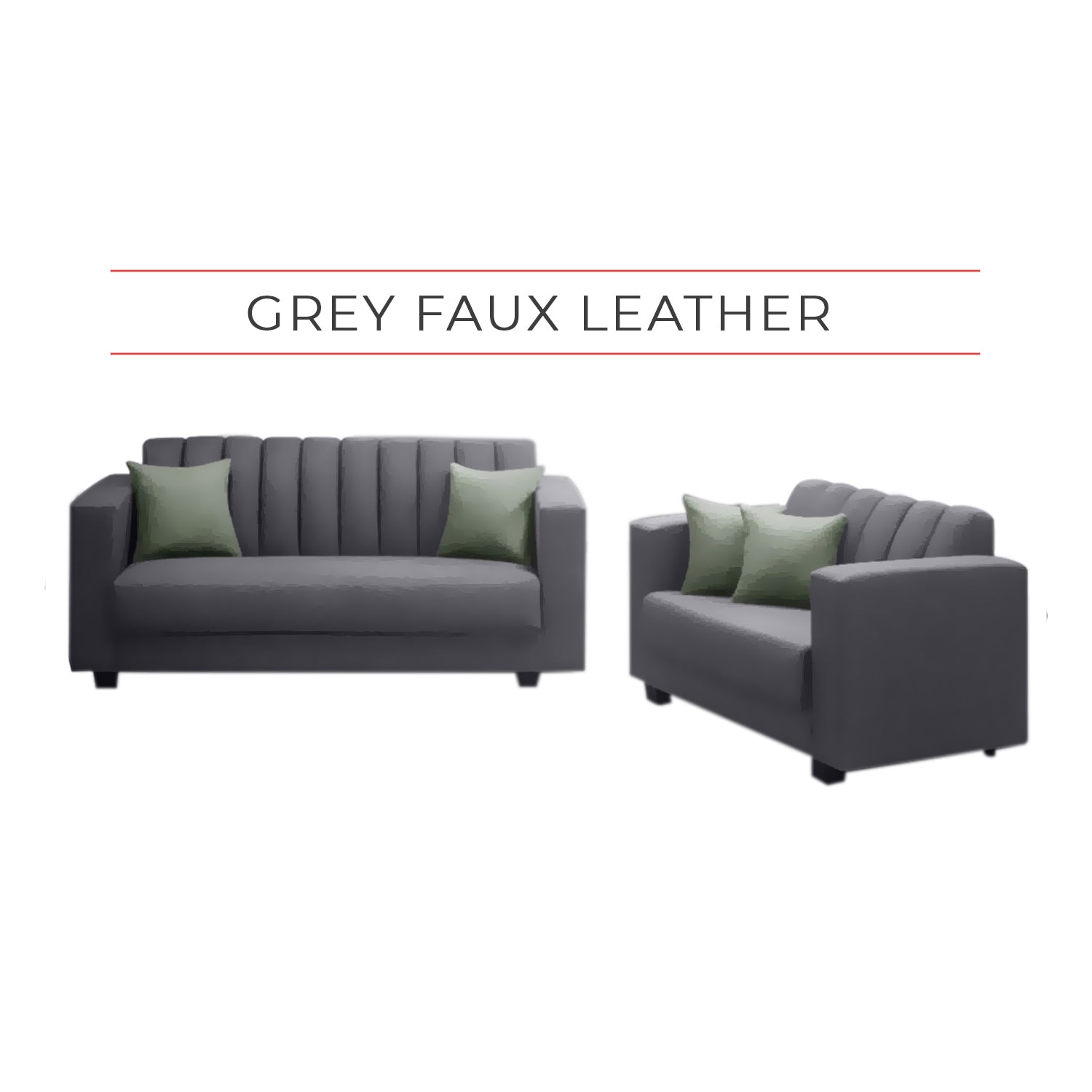 Aberdeen 2 + 3 seater Sofa L-shape with ottoman in 4 Colours