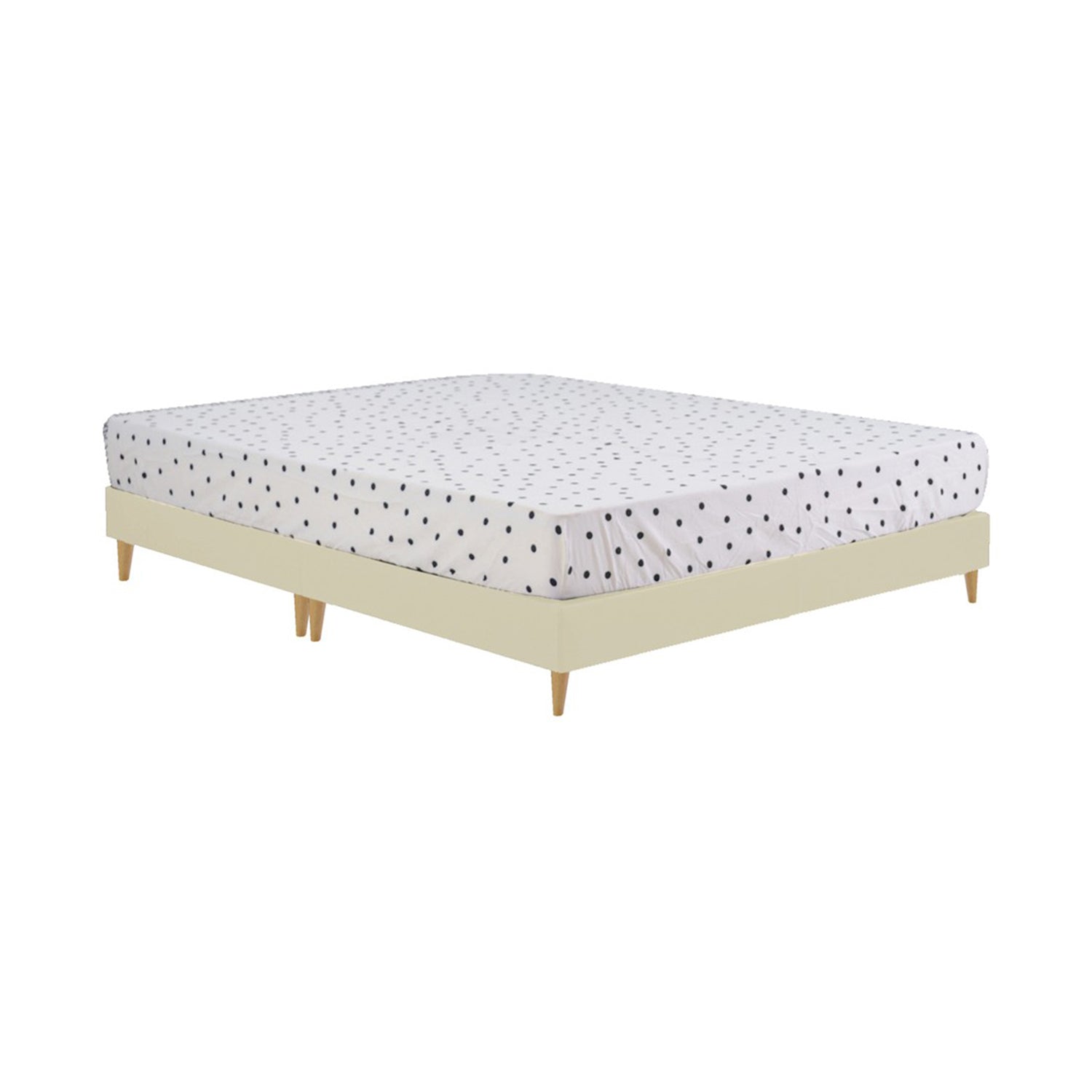 Haggas Leather Divan Bed Frame