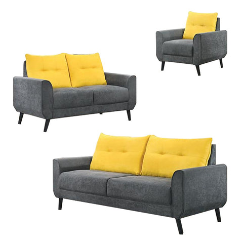 Image of Harriet 1/2/3 Seater Faux Leather Sofa