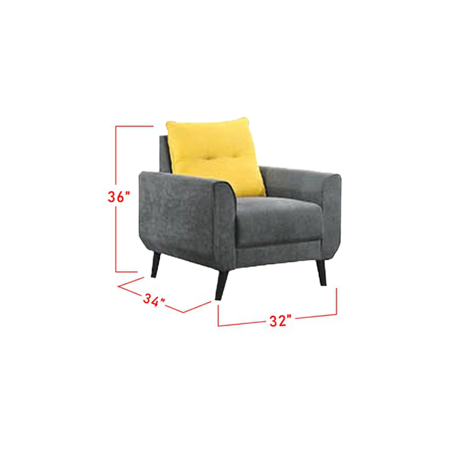 Harriet 1/2/3 Seater Faux Leather / Fabric Sofa Set-Furnituremart.sg