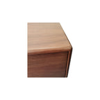 Harry Wooden Side Table In Brown-Side Table-Furnituremart.sg
