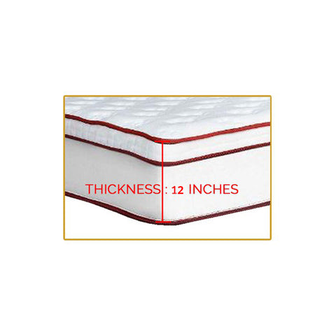 Image of I Latex 12 Inch Royal Latex Spring bed mattress