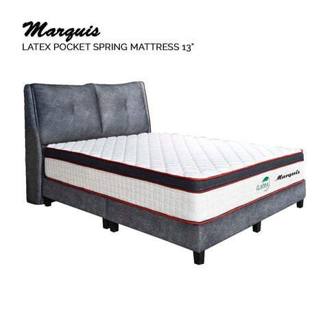 Image of I Latex 13 Inch Marquis Latex Pocket Spring bed mattress