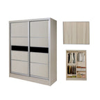 Cielo Series 3 2-Door Sliding Door Wardrobe Multicompartment