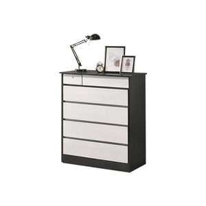 Mio Series 10 Drawer Chest In Black & White. FREE DELIVERY