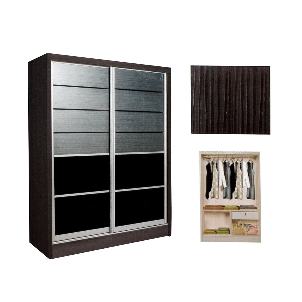 Cielo Series 1 2-Door Sliding Door Wardrobe Multicompartment