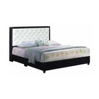 Furnituremart Jacques leather platform bed frame