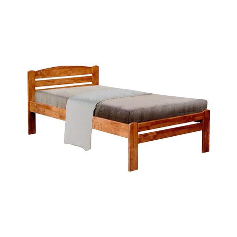 Image of Furnituremart Jean solid wood platform bed