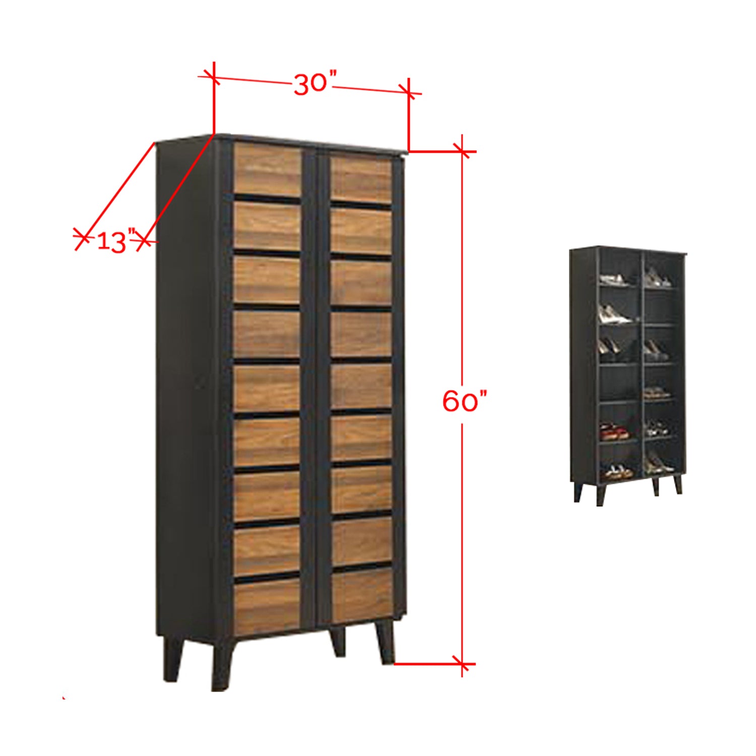 Furnituremart Jinnie Series modern shoe cabinet