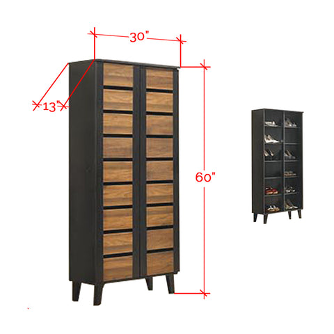 Image of Furnituremart Jinnie Series modern shoe cabinet