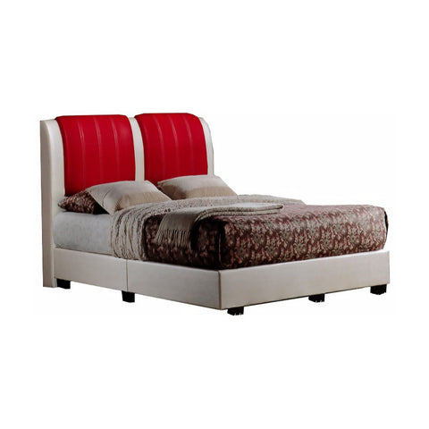 Image of Furnituremart Kaleigh wooden bed frame with storage