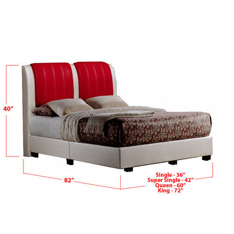 Image of Furnituremart Kaleigh designer wooden bed