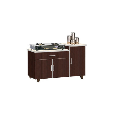Image of Furnituremart Kara kitchen storage cabinets	