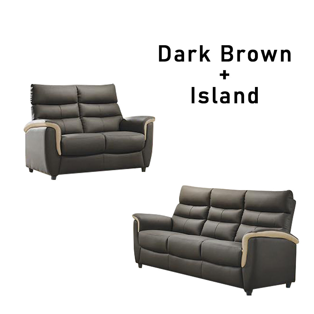 Khloe 2/3 Seater Faux Leather Sofa 5 Colours-Sofa-Furnituremart.sg