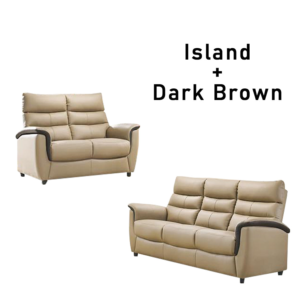 Khloe 2/3 Seater Faux Leather Sofa 5 Colours-Sofa-Furnituremart.sg
