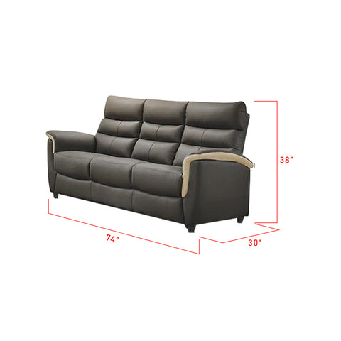 Image of Khloe 2/3 Seater Faux Leather Sofa 5 Colours-Sofa-Furnituremart.sg