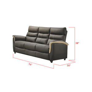 Khloe 2/3 Seater Faux Leather Sofa 5 Colours-Sofa-Furnituremart.sg