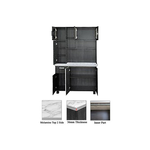 Image of Furnituremart Korene new cabinets