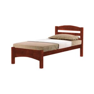 Kylin Wooden Bed Frame White, Cherry, and Walnut In Super Single Size-Bed Frame-Furnituremart.sg