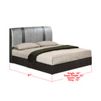 Furnituremart Lachlan pu leather bed